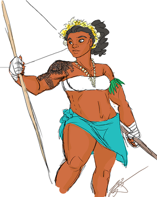 Illustration for article titled People are already drawing fanart of Disney's next princess